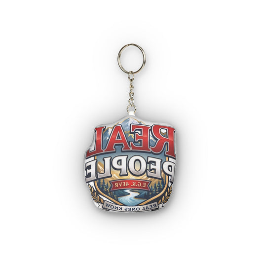 Custom Shape Mini Plush Keychain