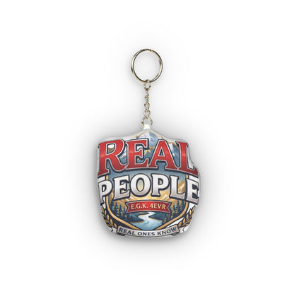 Custom Shape Mini Plush Keychain