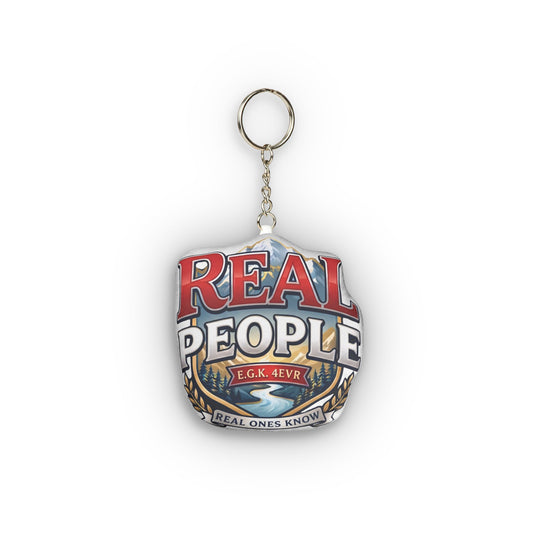 Custom Shape Mini Plush Keychain