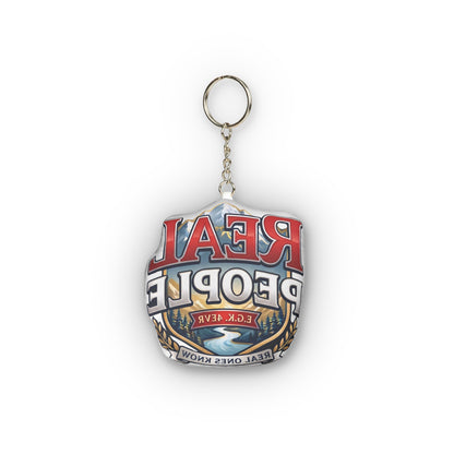 Custom Shape Mini Plush Keychain